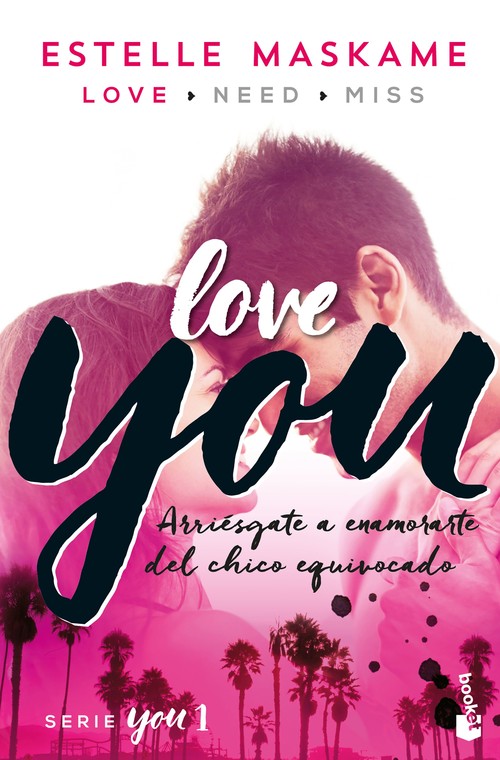 Estelle Maskame con la colección You Portada de "Love You"