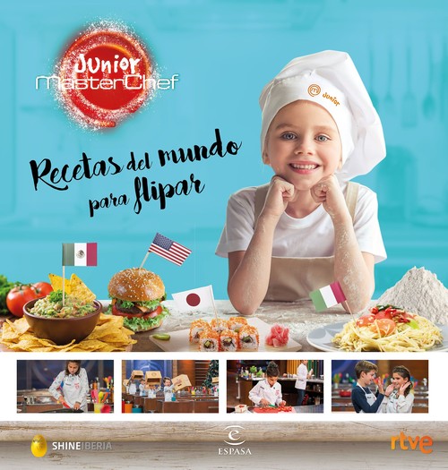 Cocinando con los peques de la casa Portada del libreo de Receteas de Master Chef Junior